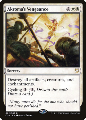 Akroma's Vengeance (C18-062) - Commander 2018