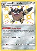 Galarian Perrserker SV087/122 - Shining Fates Shiny Vault Holofoil