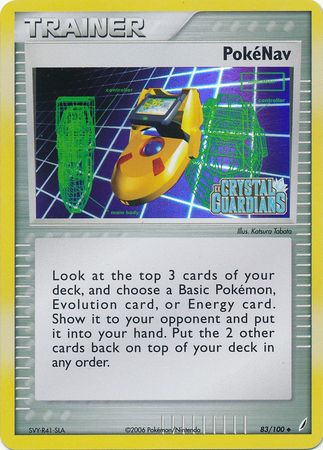 Pokenav/100 - Crystal Guardians Reverse Holofoil
