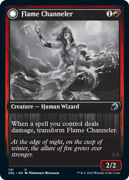 Flame Channeler (DBL-141) - Innistrad: Double Feature: (Double Faced Transform)