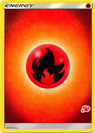 Fire Energy (#5 Charizard Stamped) - Battle Academy