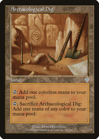 Archaeological Dig (INV-320) - Invasion