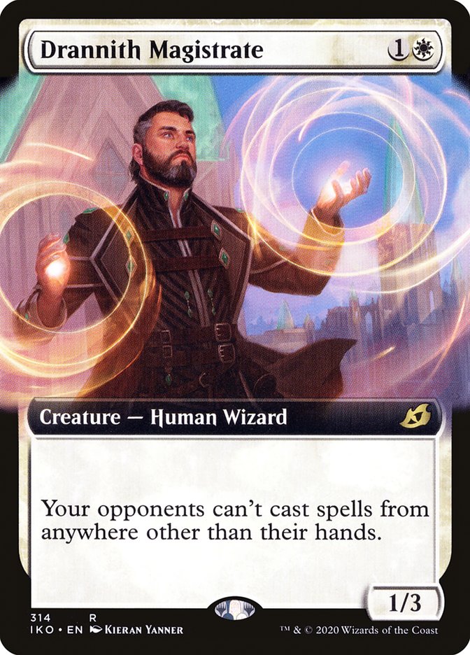 Drannith Magistrate (Extended Art) (IKO-314) - Ikoria: Lair of Behemoths: (Extended Art)
