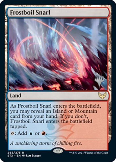 Frostboil Snarl (PPSTX-265) - Strixhaven: School of Mages Promos