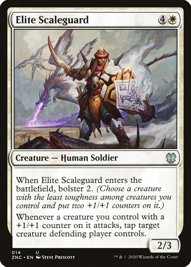 Elite Scaleguard (ZNC-014) - Zendikar Rising Commander