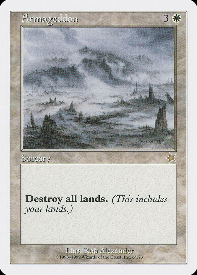 Armageddon (S99-006) - Starter 1999