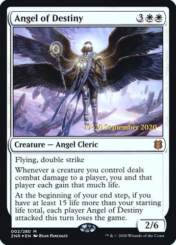 Angel of Destiny (PRE-02S) - Zendikar Rising Promos Foil