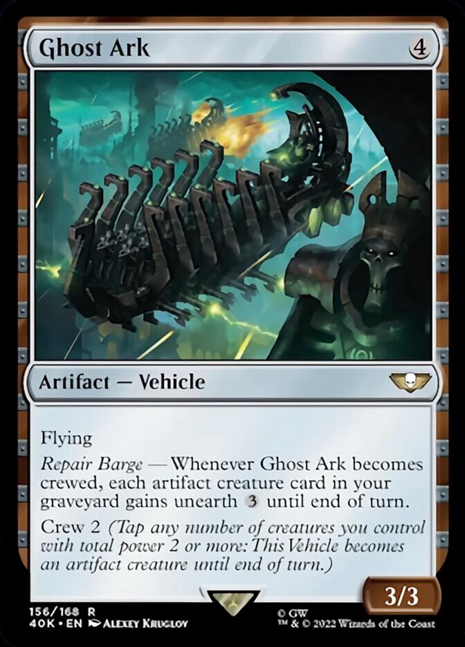 Ghost Ark (Surge Foil) (40K-156) - Warhammer 40,000 Commander Foil