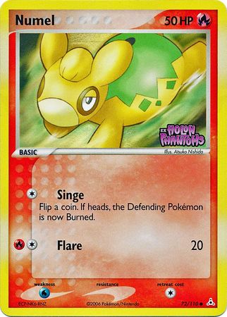 Numel 72/110 - Holon Phantoms Reverse Holofoil