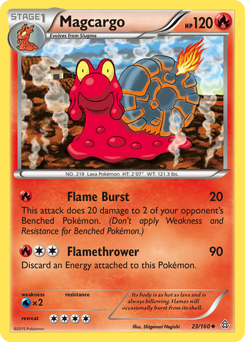 Magcargo/160 - XY  Primal Clash