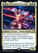 Isshin, Two Heavens as One (PRE-224) - Kamigawa: Neon Dynasty Promos Foil