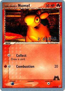 Team Magma's Numel - 2004 (Tsuguyoshi Yamato) 64 - World Championship Decks