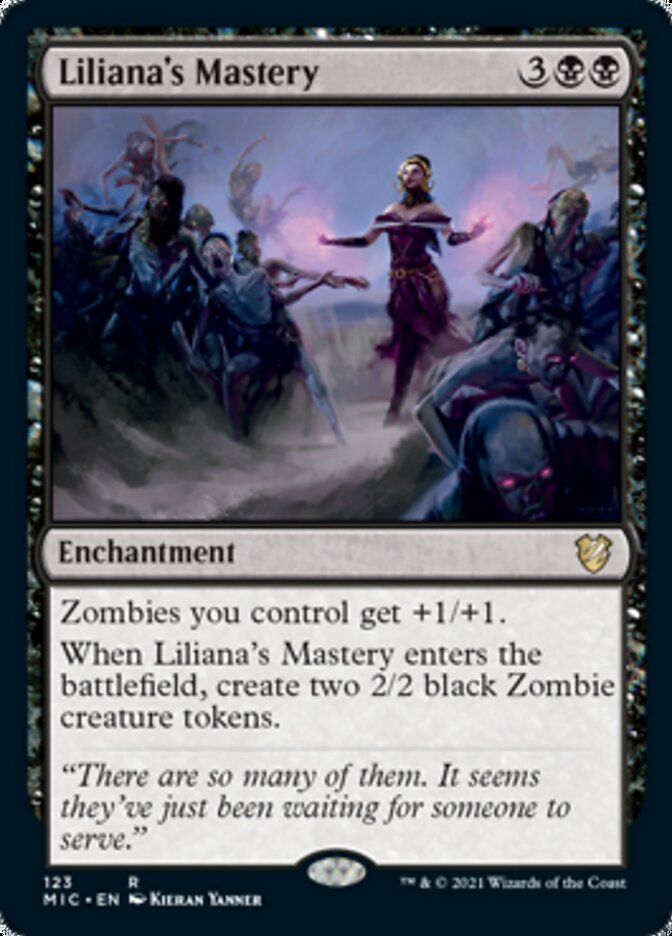 Liliana's Mastery (MIC-123) - Midnight Hunt Commander
