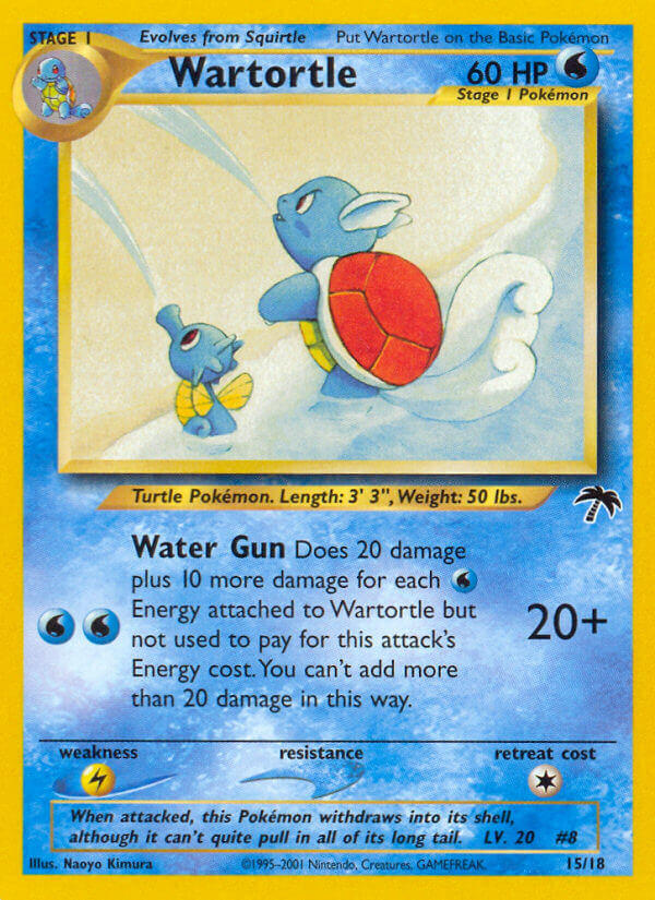 Wartortle 15/18 - Southern Islands