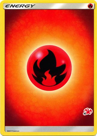 Fire Energy (#10 Charizard Stamped) - Battle Academy