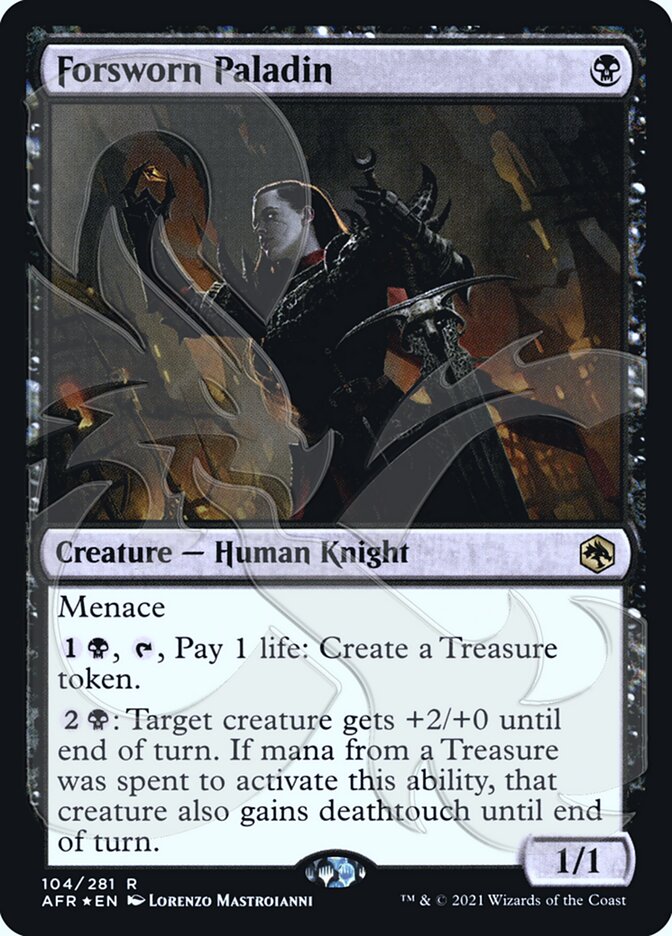 Forsworn Paladin (AFR&-104) - Adventures in the Forgotten Realms Promos Foil