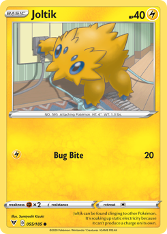 Joltik 55/185 - SWSH04 Vivid Voltage