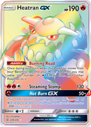 Heatran GX (Secret)/236 - SM  Unified Minds Holofoil