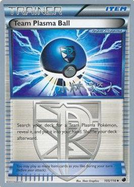 Team Plasma Ball - 2014 (Haruto Kobayashi) 105 - World Championship Decks