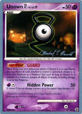 Unown [G] - 2010 (Michael Pramawat) 57 - World Championship Decks