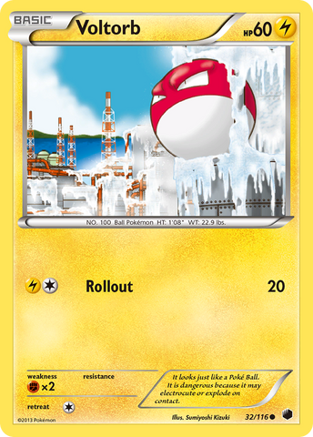 Voltorb/116 - Plasma Freeze