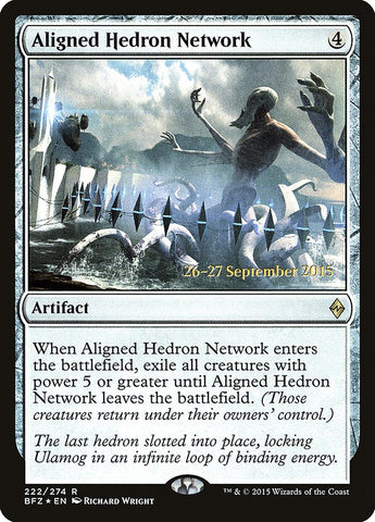 Aligned Hedron Network (PRE-222) - Battle for Zendikar Promos Foil