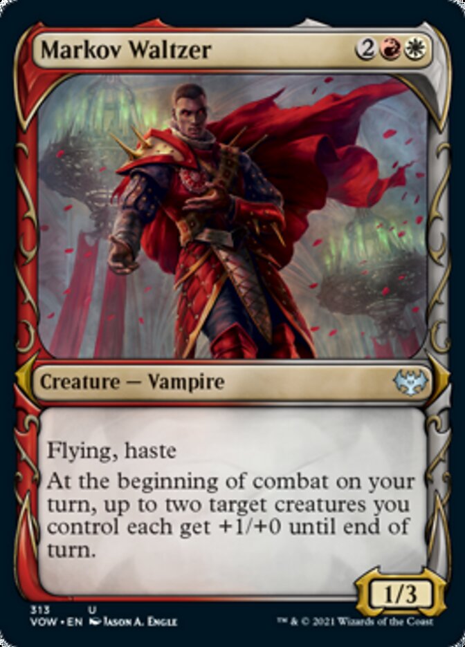 Markov Waltzer (Showcase) (VOW-313) - Innistrad: Crimson Vow: (Showcase)