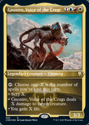 Gnostro, Voice of the Crags (Foil Etched) (CMR-596) - Commander Legends Foil