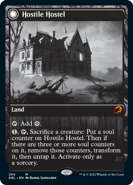 Hostile Hostel (DBL-264) - Innistrad: Double Feature: (Double Faced Transform)