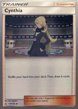 Cynthia - 2018 (Robin Schulz) 119 - World Championship Decks