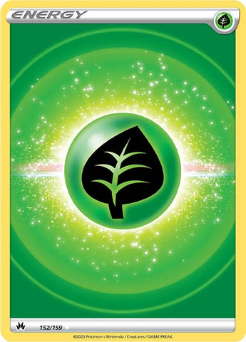 Grass Energy (Texture Full Art) 152/159 - SWSH Crown Zenith Holofoil