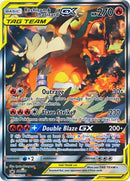 Reshiram & Charizard GX - SM201 - Jumbo Cards Holofoil