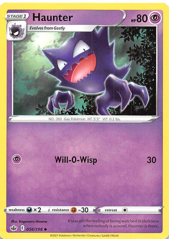 Haunter 56/198 - SWSH06 Chilling Reign