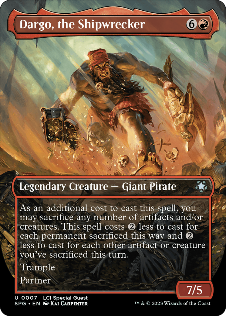 Dargo, the Shipwrecker (Borderless) - Special Guests