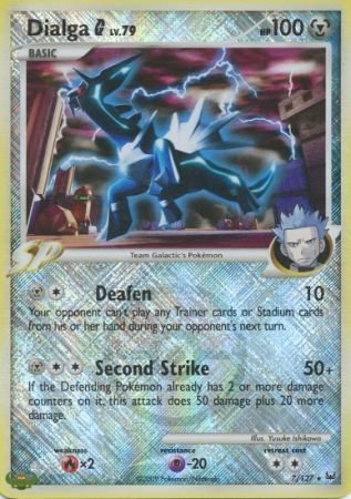 Dialga G - 7/127 (League Promo) 7 - League & Championship Cards Reverse Holofoil
