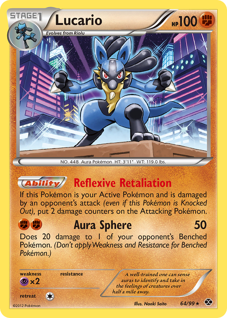 Lucario/99 - Next Destinies Holofoil