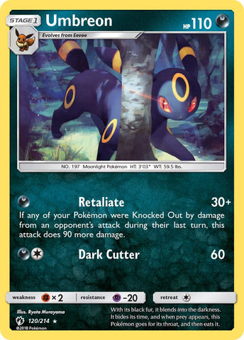 Umbreon - 120/214 (Cosmos Holo) 120 - Blister Exclusives Holofoil