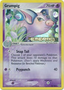 Grumpig - 030/106/106 - Emerald Reverse Holofoil