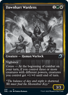 Dawnhart Wardens (DBL-216) - Innistrad: Double Feature