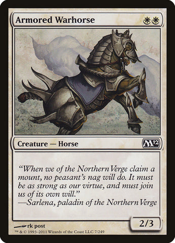 Armored Warhorse (M12-007) - Magic 2012
