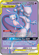 Mewtwo & Mew GX (Full Art)/236 - SM  Unified Minds Holofoil