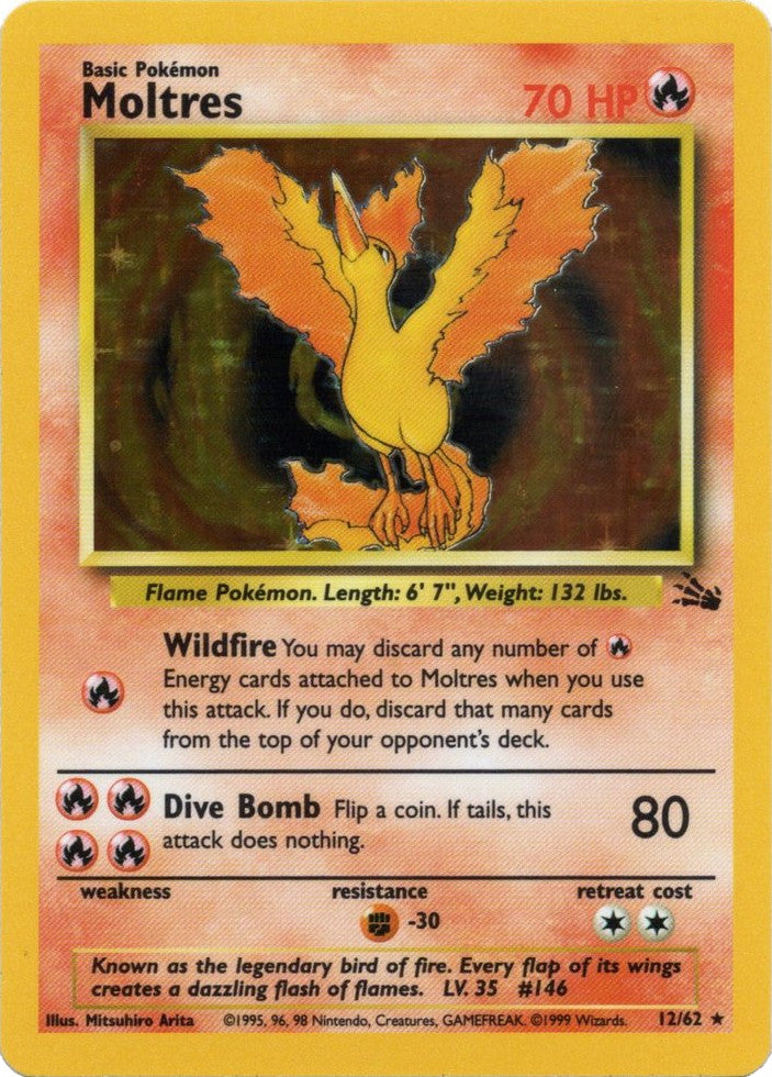 Moltres (12) 12/62 - Fossil