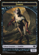 Demon (012) // Zombie (016) Double-Sided Token (C14-12 // 16) - Commander 2014 Tokens