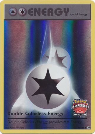 Double Colorless Energy - 90/108 (Oceania Championships) - League & Championship Cards Reverse Holofoil