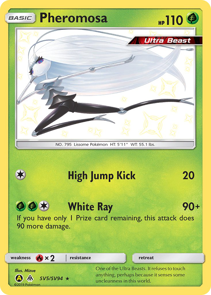 Pheromosa SV5/94 - Hidden Fates Shiny Vault Holofoil