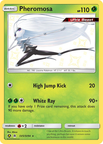 Pheromosa SV5/94 - Hidden Fates Shiny Vault Holofoil