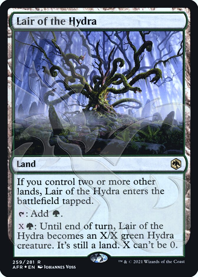 Lair of the Hydra (AFR&-259) - Adventures in the Forgotten Realms Promos Foil