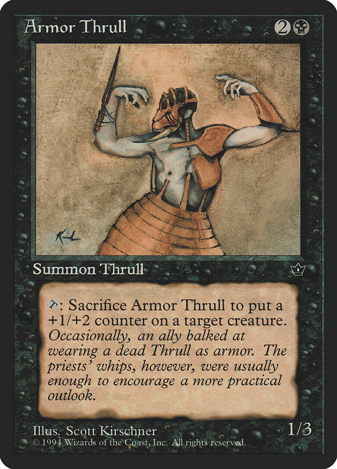 Armor Thrull (Kirschner) (FEM-) - Fallen Empires