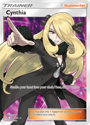 Cynthia (Full Art)/156 - SM  Ultra Prism Holofoil