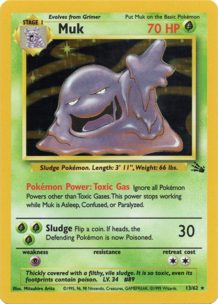 Muk (13) 13/62 - Fossil